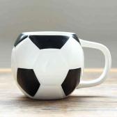サッカーデザインのユニークなマグカップ